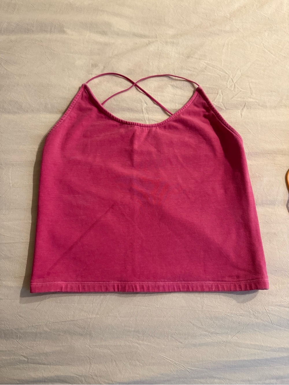 American Eagle Outfitters Hot Pink Crisscross Camisole